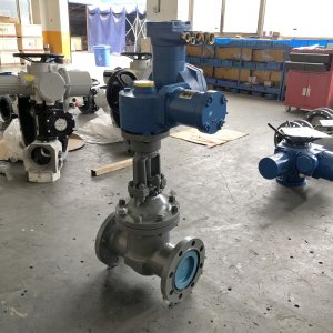 礦用電動閥門MKZ941H-40 DN150防爆（礦山、冶
